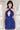 Cocktail Dresses Fitted Short Beaded Cocktail Dress Royal