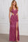 Prom Dresses Sequined Fitted Formal Long Prom Dress Tanny Port
