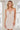 Cocktail Dresses Homecoming Short Fitted Sequin Cocktail Dress Blush
