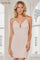 Cocktail Dresses Homecoming Short Fitted Sequin Cocktail Dress Blush