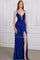 Prom Dresses Beaded Prom Long Formal Evening Dress Royal