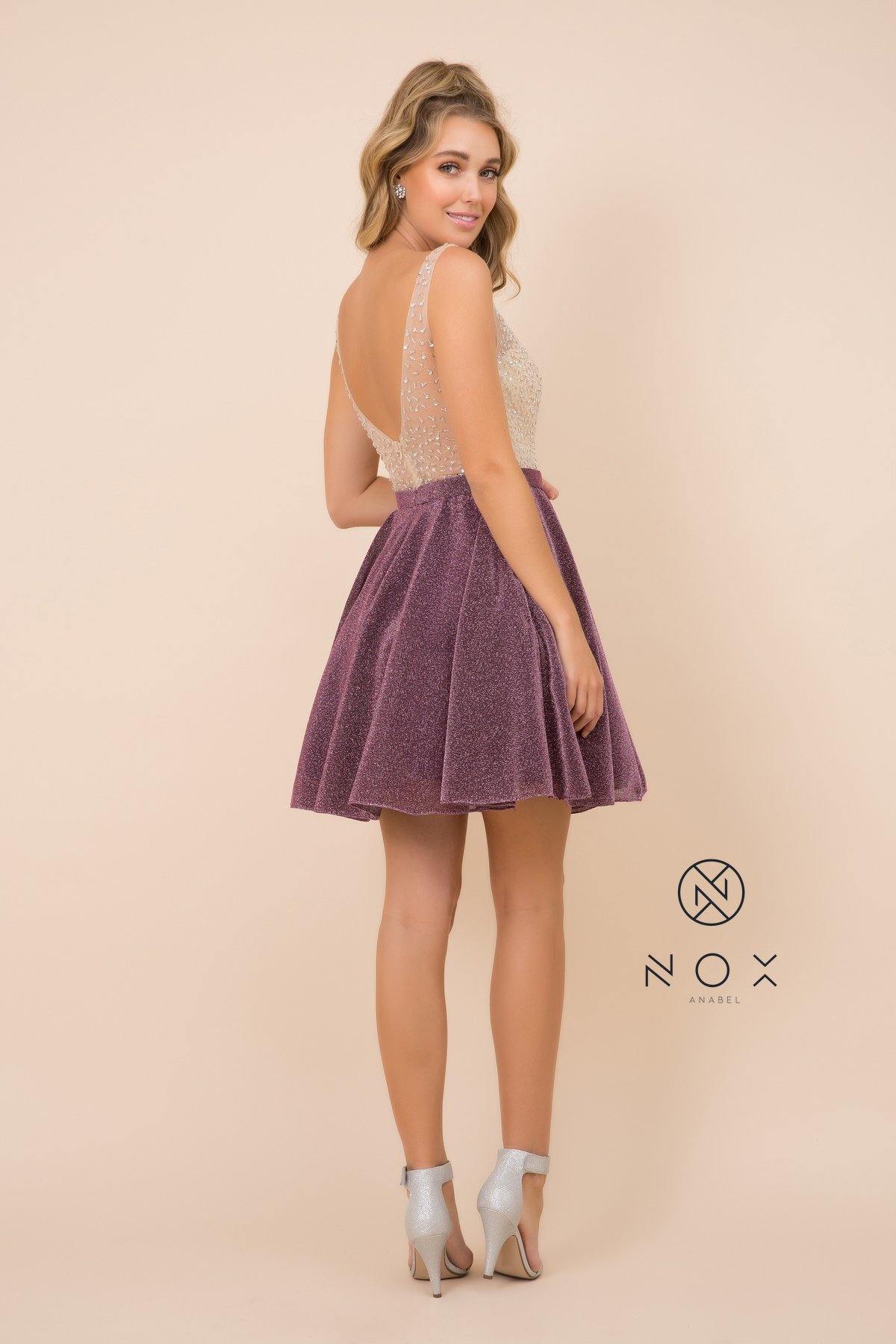Short Prom Dress Homecoming - The Dress Outlet Nox Anabel