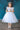 Short Ruffle Sleeves Beaded Flower Girl Dress - The Dress Outlet