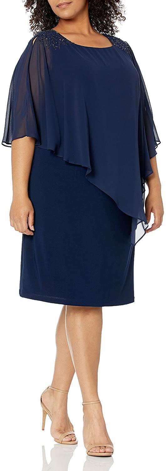 SL Fashion Short Mother of the Bride Dress Sale 9470368 - The Dress Outlet