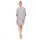 SL Fashions Short Cocktail Chiffon Cape Dress 111176 - The Dress Outlet