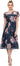 SL Fashions Floral Midi Formal Dress Sale - The Dress Outlet