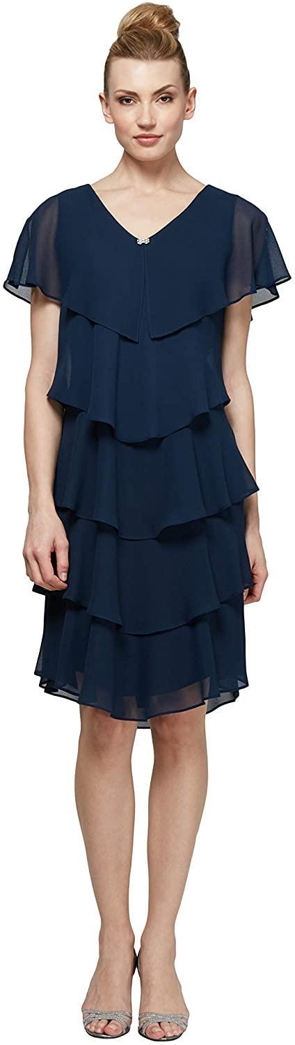 SL Fashions Formal Short Dress Sale - The Dress Outlet