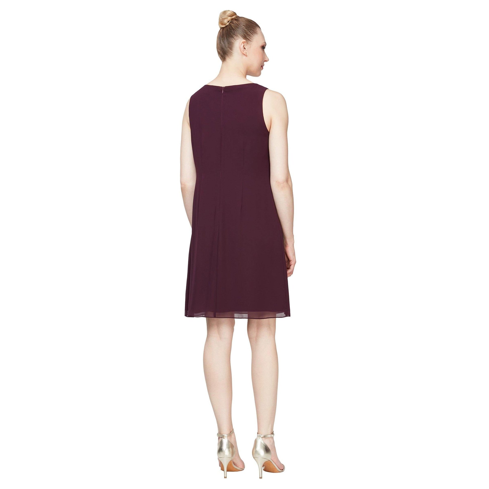 SL Fashions Short Mother of the Bride Dress 9170367 - The Dress Outlet
