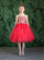 Sleeveless Beaded Lace Appliques Flower Girl Dress - The Dress Outlet