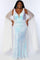 Sydneys Closet JK2109 Sequin Long Formal Prom Dress
