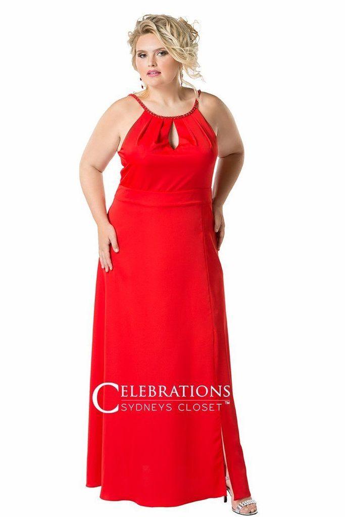 Sydneys Closet Long Sexy Prom Dress Evening Gown - The Dress Outlet Sydneys Closet
