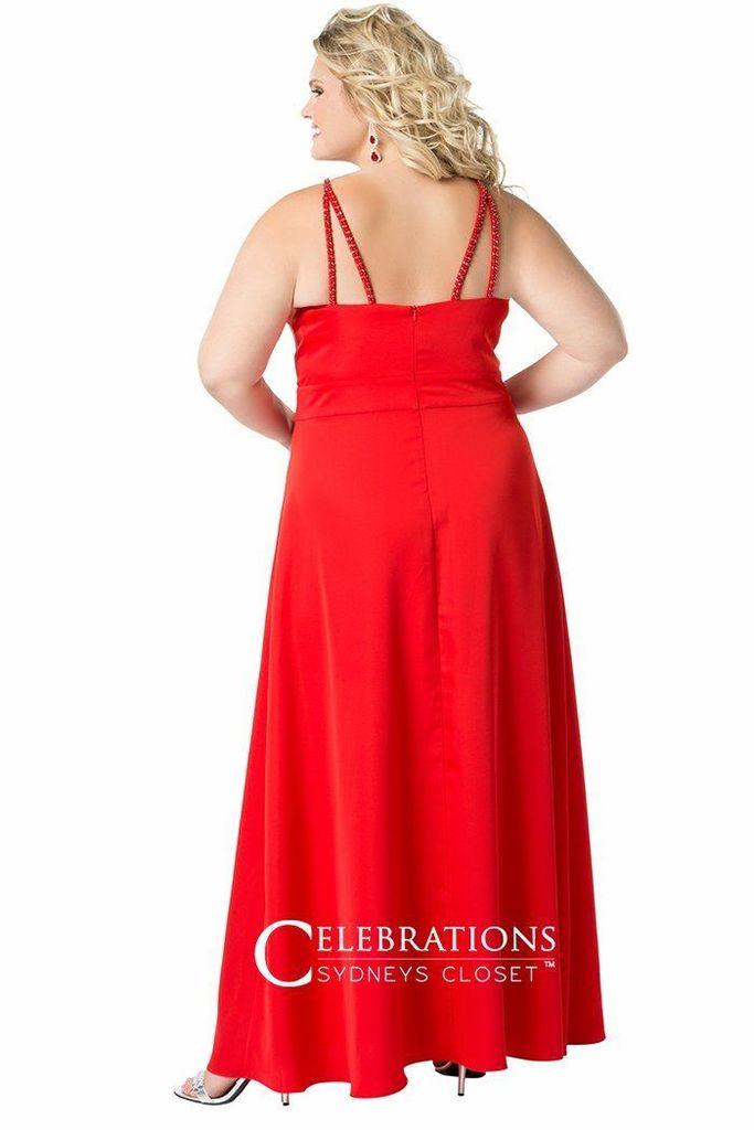Sydneys Closet Long Sexy Prom Dress Evening Gown - The Dress Outlet Sydneys Closet