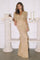 Mother of the Bride Dresses Long Mother of the Bride Sequin Formal Dress Gold