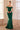 Prom  Dresses Fitted Long Formal Evening Prom Dress Emerald