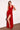 Prom Dresses Formal Long Slit Prom Dress Red