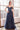 Prom Dresses A Line Long Glitter Print Formal Prom Dress Navy