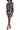 Cocktail Dresses Short A Line Cocktail Print Dress Black White