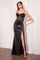 Prom Dresses Prom Long Formal Fitted Evening Dress Black
