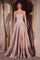 Prom Dresses Prom Long Glitter A Line Formal Gown Light Pink