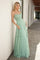 Formal Dresses Long A Line Formal Dress Sage