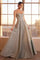 Prom Dresses Formal Glitter Corset A Line Prom Dress Sage