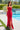Prom Dresses Pleated Long Formal Fitted Prom Dress Burgundy