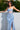 Prom Dresses Long Formal Corset Slit Prom Dress Light Blue