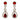 Tear Drop Shaped Clear Diamante Dangle Earrings - The Dress Outlet