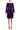 Cocktail Dresses Long Sleeve Bodycon Short Cocktail Dress Eggplant