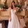 Wedding Dresses Ball Gown Long Bridal Layered Floral Wedding Dress  Off White